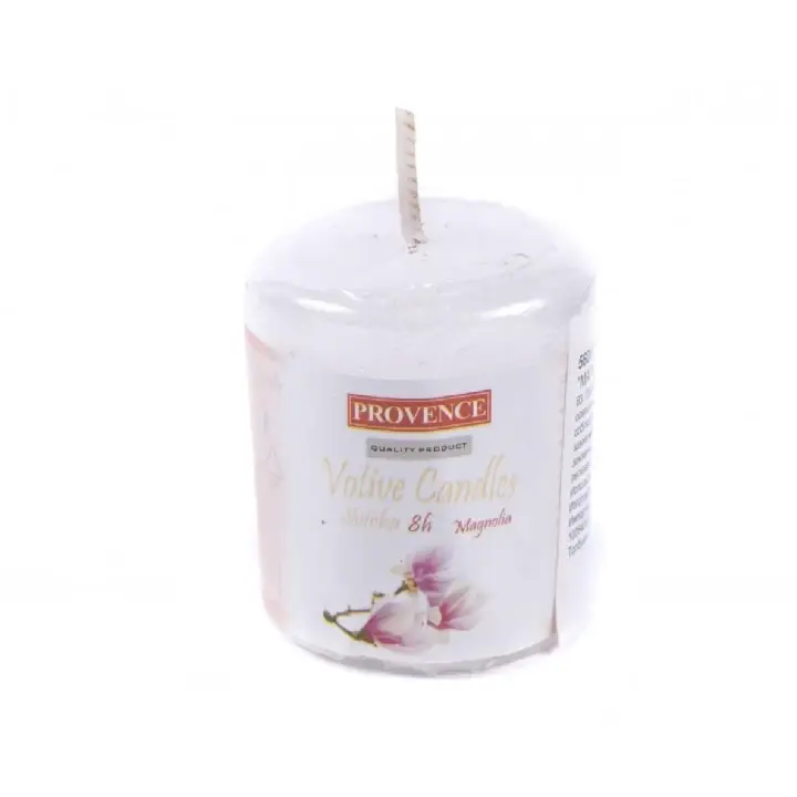 PROVENCE svíčka Magnolia 4x4,9cm, 1ks Akční Nabídka