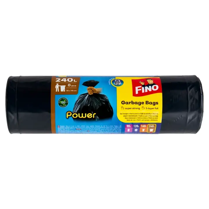 Výhodná Nabídka Fino Power pytle na odpadky 240l 8 ks
