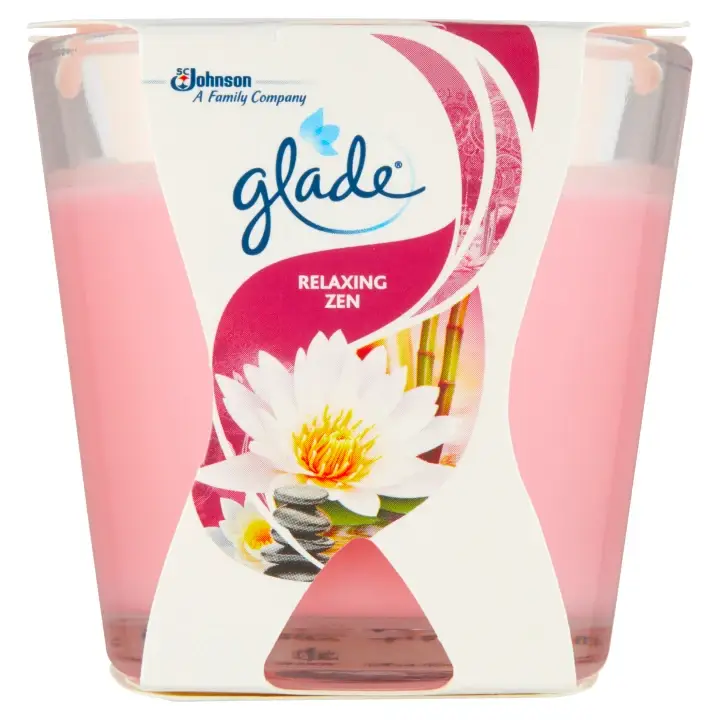 Finální Výprodej Glade Mini Relaxing Zen parfémovaná svíčka 70g