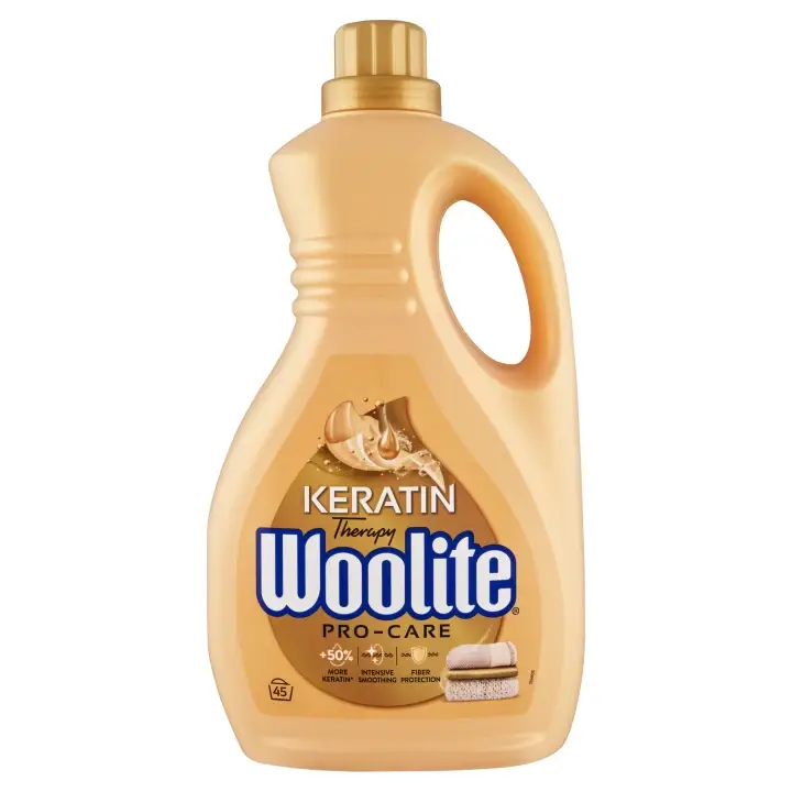 Cenová Bomba Woolite Keratin Therapy Pro-Care Prací gel na všechny druhy prádla 45 PD