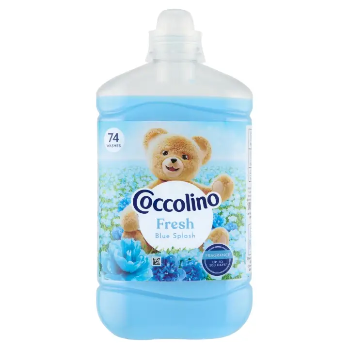 Coccolino Fresh & Soft Blue Splash aviváž 74 PD Sleva