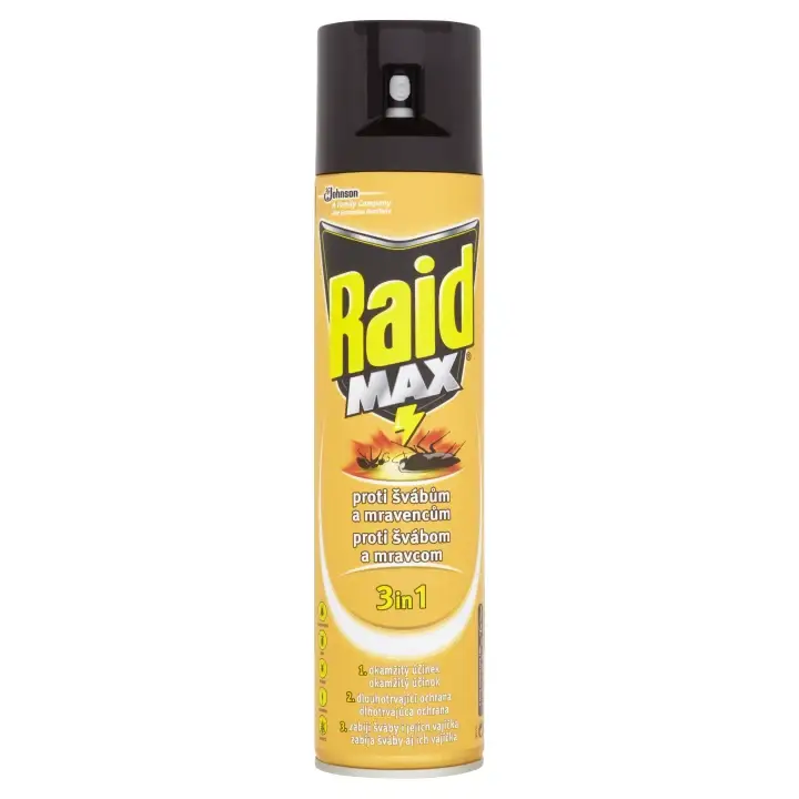 Raid Max Proti lezoucímu hmyzu 400ml Jen Po Omezenou Doba