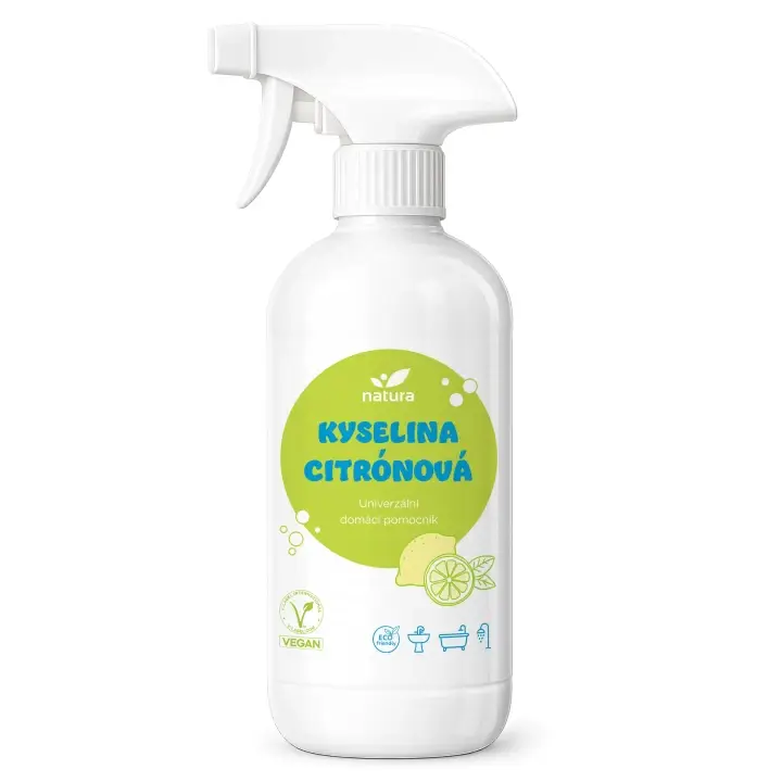 Novinka Natura Kyselina citrónová ve spreji bez vůně 500ml