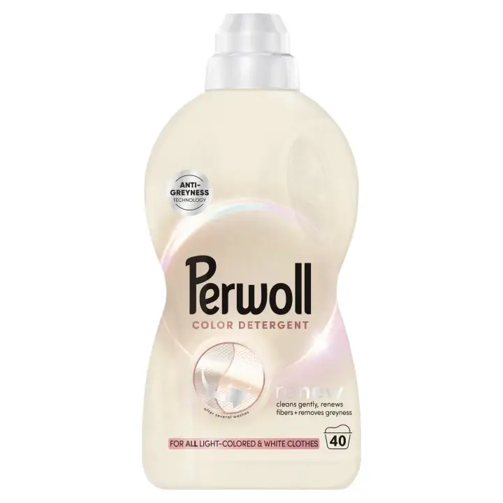 Perwoll Light Colors Prací gel na světlobarevné a bílé oblečení 40 PD Hit Sezóny