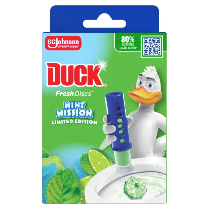 Duck Fresh Discs WC čistič Mint Mission 36 ml Novinka