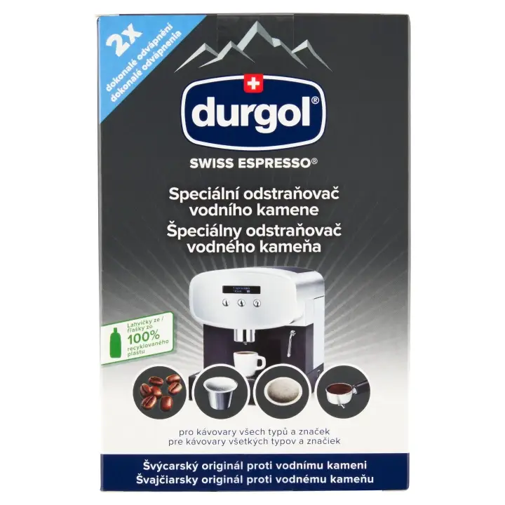 Omezená Nabídka Durgol Swiss Espresso speciální odstraňovač vodního kamene 2 x 125ml