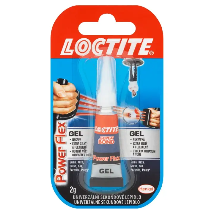 Loctite Super Bond Power Flex univerzální sekundové lepidlo 2 g Originální
