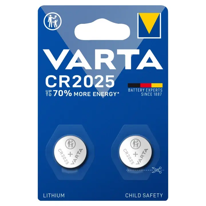 Novinka Varta CR2025 Lithium baterie 2 ks