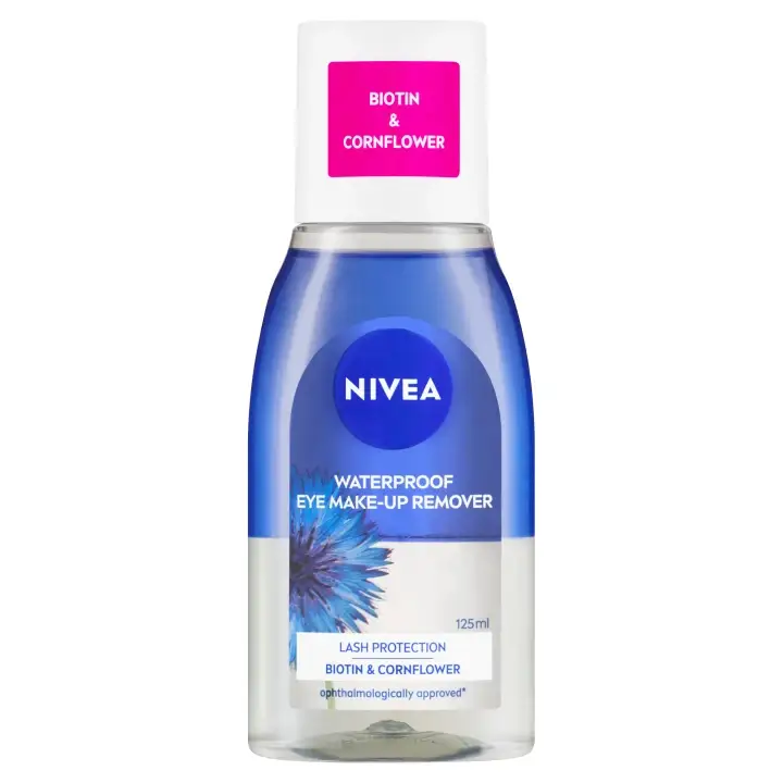 Akční Cena Nivea Dvoufázový odličovač očí s biotinem 125ml