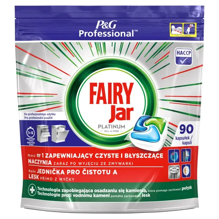 Akce Jar Professional Platinum All-in-One Kapsle do myčky nádobí 90 ks