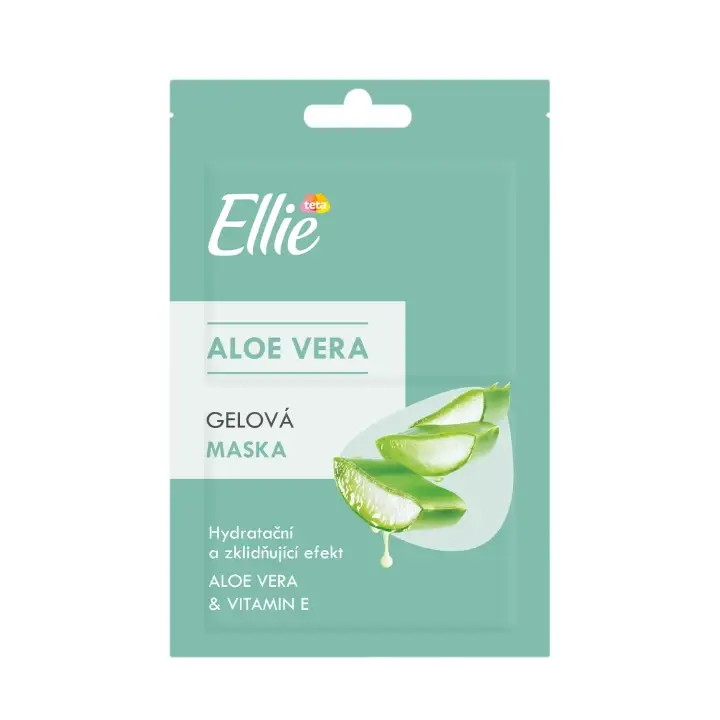 Ellie Hydratační pleťová maska 2x8ml Výprodej