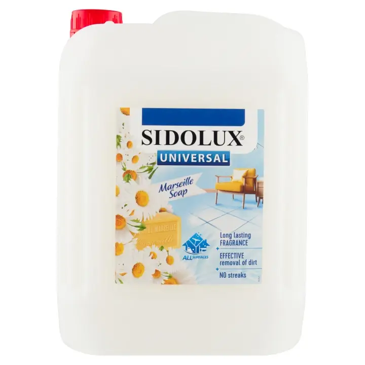 Sidolux Universal Marseille Soap Prostředek na mytí všech omyvatelných povrchů 5 l Rychlé Dodání