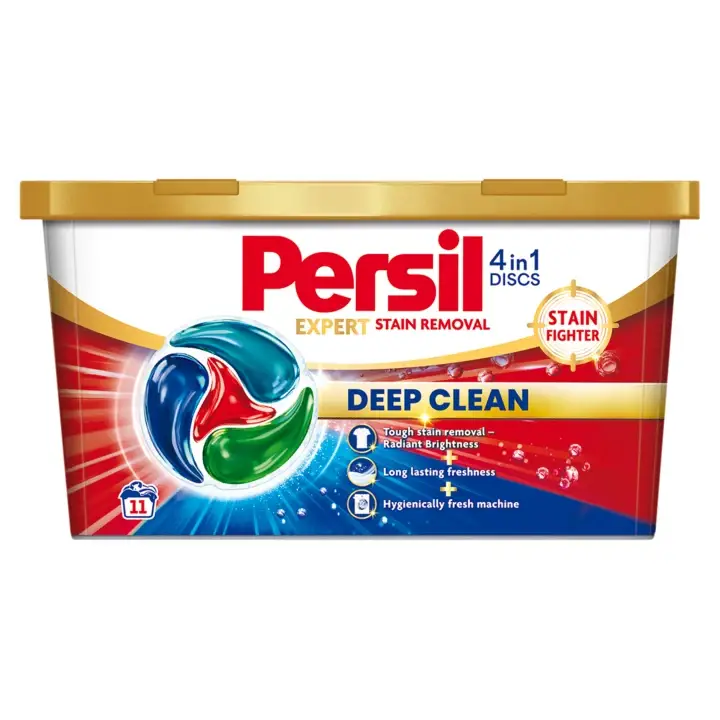 Persil Discs 4v1 Deep Clean Expert Stain Removal Prací kapsle 11 PD Originální