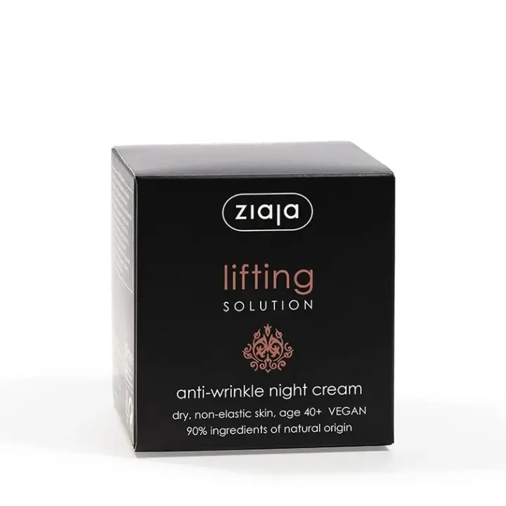 Časově Omezené Ziaja Lifting Solution 40+ noční krém proti vráskám 50ml