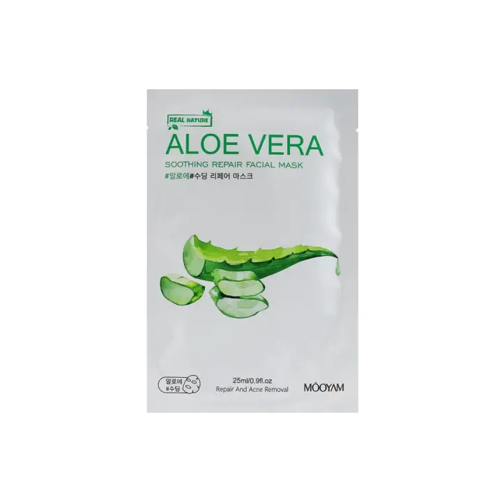 Časově Omezené Mooyam Pleťová maska Aloe Vera