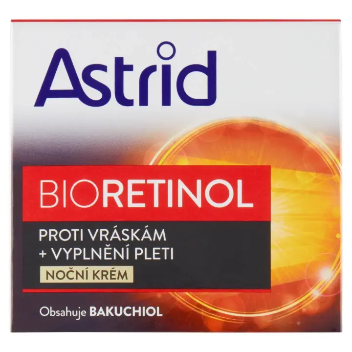 Víkendová Akce Astrid Bioretinol noční krém proti vráskám + vyplnění pleti 50ml