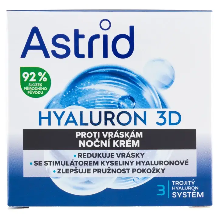 Astrid Hyaluron 3D noční krém 50 ml Vysoce Kvalitní