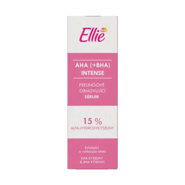 Ellie AHA (+BHA) Intense Obnovující sérum Alfa-hydrokyseliny 15 % 30 ml Originální