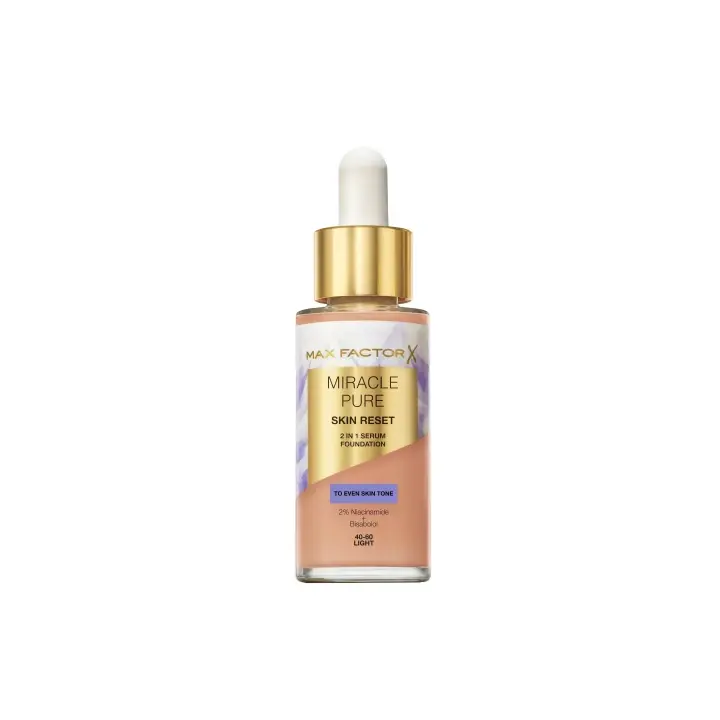 Max Factor 2v1 serum make-up Miracle Pure 40-60 Top Prodej