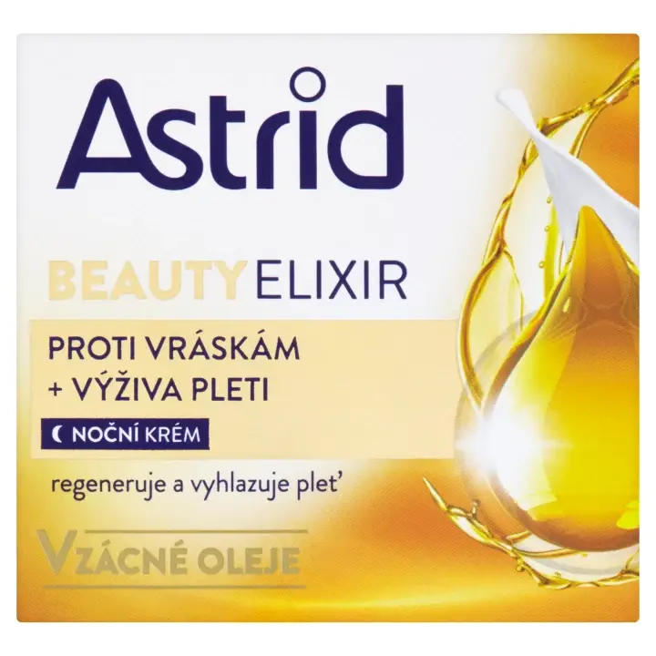 Astrid Beauty Elixir vyživující noční krém proti vráskám 50 ml Super Cena