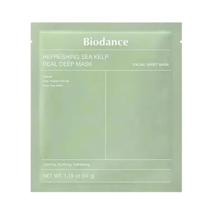 Biodance Refreshing Sea Kelp Real Deep Mask Plátýnková maska 34 g Hit Sezóny
