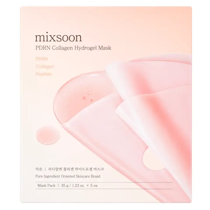 Mixsoon PDRN Collagen Hydrogelové masky 5 x 35 g Výprodej