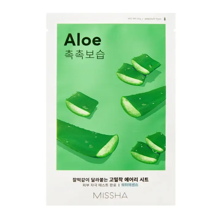 MISSHA Airy Fit Aloe Pleťová maska 1 ks Nejlepší Cena