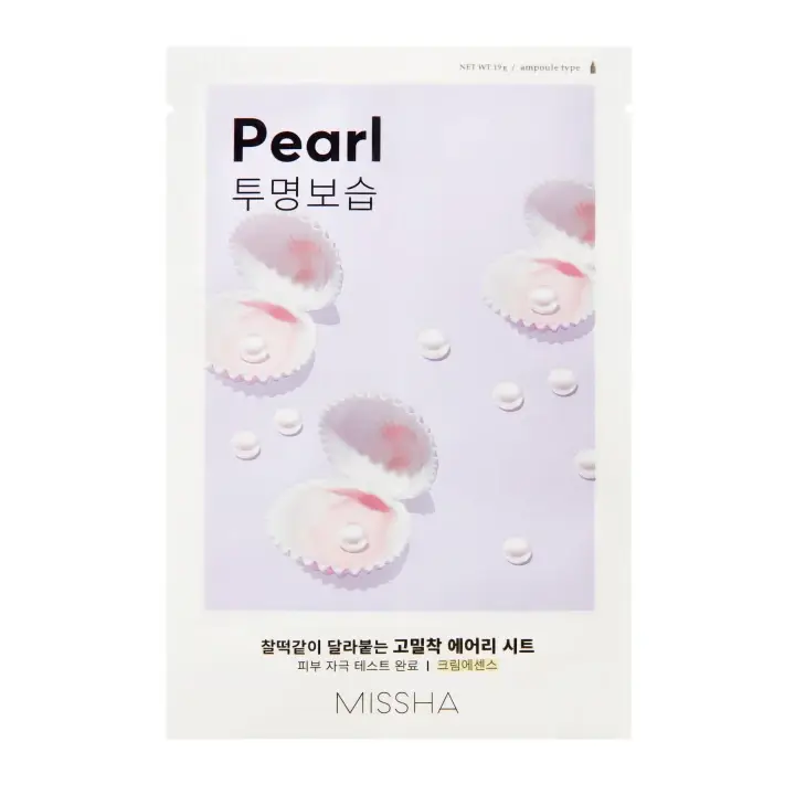 Časově Omezené MISSHA Airy Fit Pearl Pleťová maska 1 ks