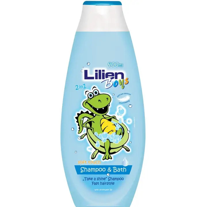 Nejlepší Volba Lilien šampon a pěna do koupele 2v1 Boys 400ml