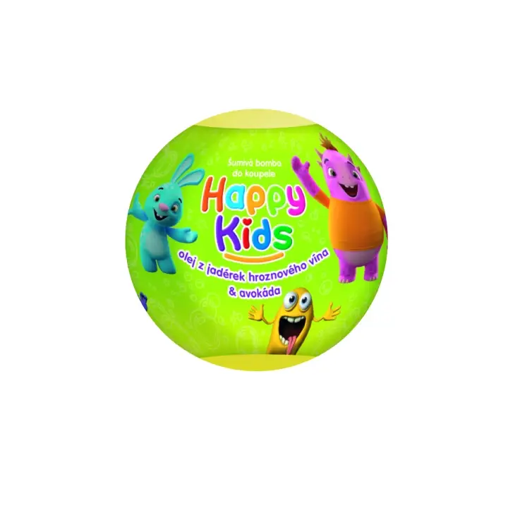 Happy Kids Koupelová bomba mix barev 100 g Expresní Doručení