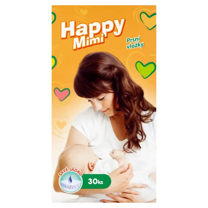 Poslední Šance Happy Mimi Prsní vložky 30 ks