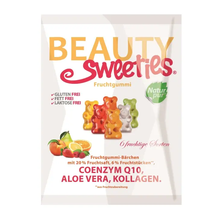 BeautySweeties ovocní želé medvídci 125 g Poslední Šance