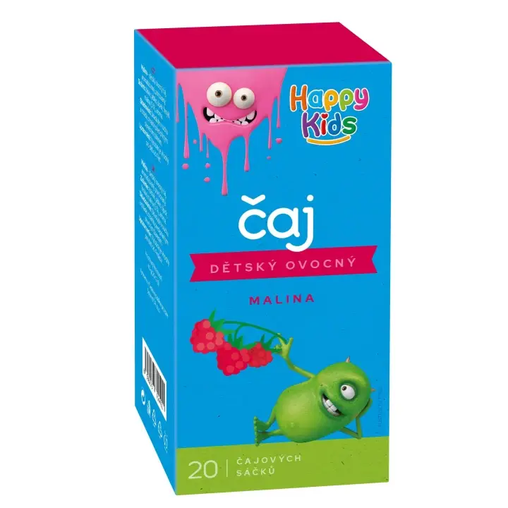 Akční Cena Happy Kids ovocný čaj malina 20x2g
