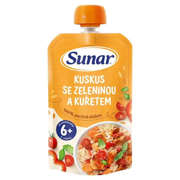 Cenová Bomba Sunar Kuskus se zeleninou a kuřetem 120 g