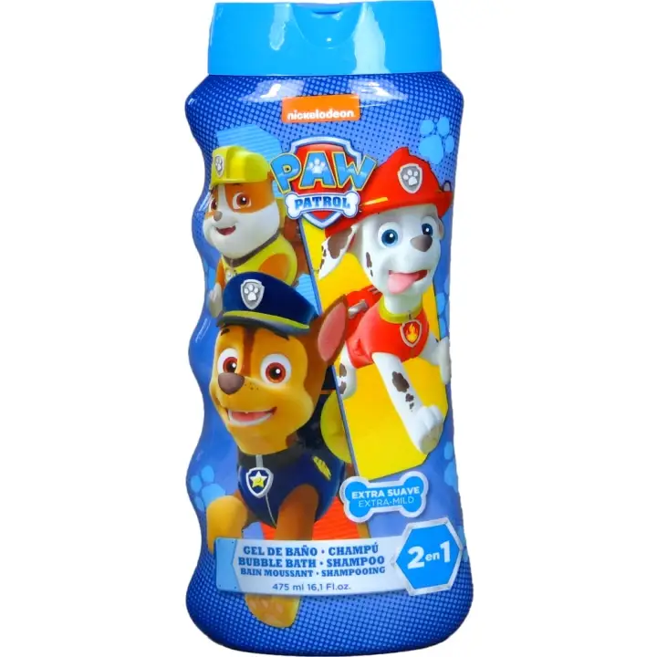 Tovární Cena Paw Patrol 2v1 Šampón a Pěna do koupele 475 ml