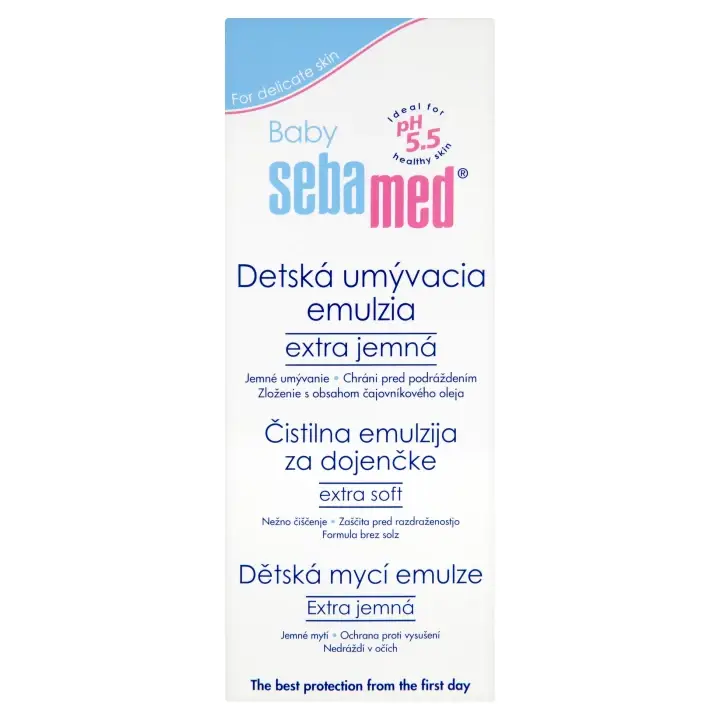 Pouze Dnes Sebamed Baby Dětská mycí emulze extra jemná 200ml