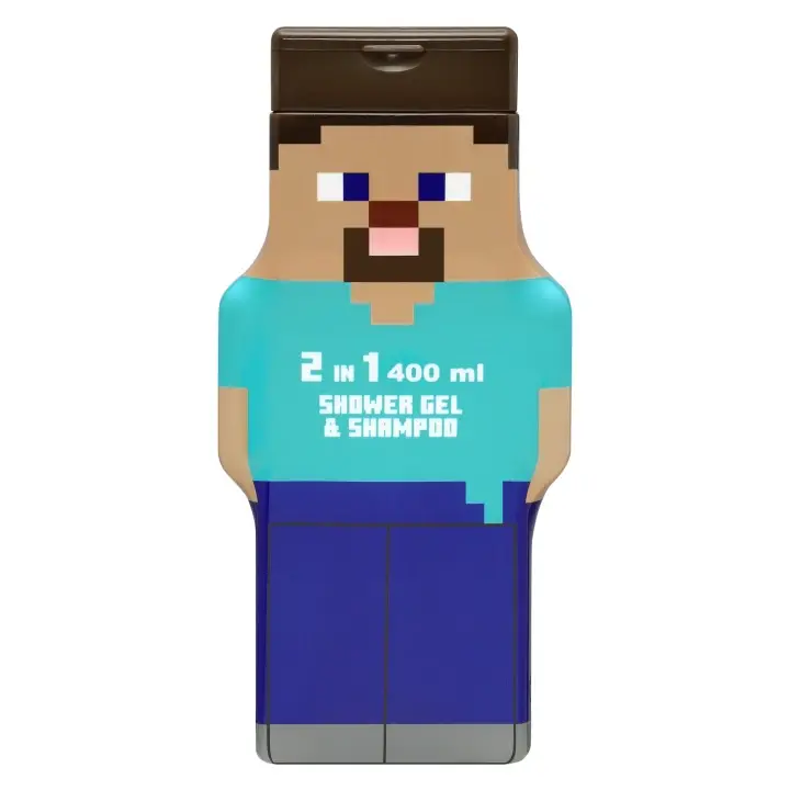 Minecraft sprchový gel a šampon 400ml Zlevněný