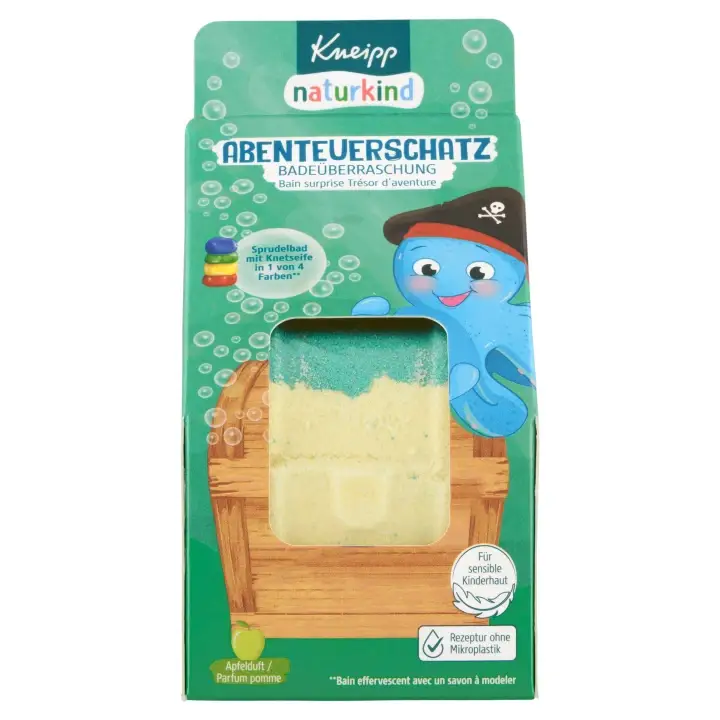 Kneipp Naturkind Tajemný poklad koupelová bomba s jablečnou vůní Poslední Šance