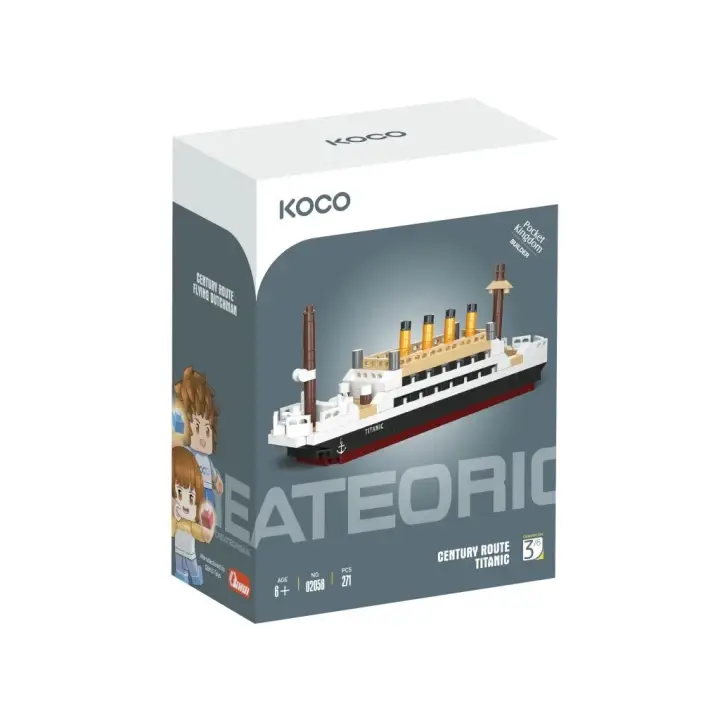 KOCO Stavebnice Titanic 271 dílků Koupit Online
