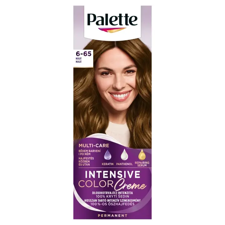 Akce Palette Intensive Color Creme barva na vlasy Nugát 6-65