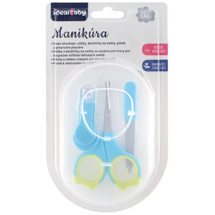 Ideal Baby Manikúra set 0m+ modrá Nejprodávanější