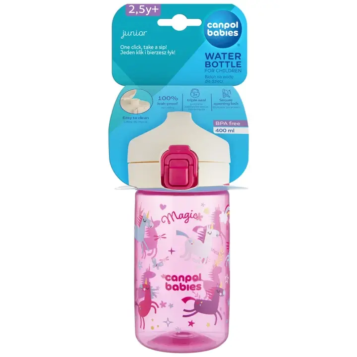 Canpol Babies Láhev Junior růžová 400 ml Nakupujte Hned