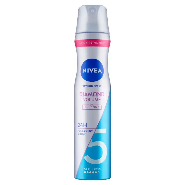 Značkový Nivea Diamond Volume Lak na vlasy 250ml