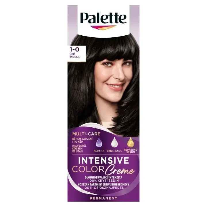 Nejprodávanější Palette Intensive Color Creme barva na vlasy Černý 1-0