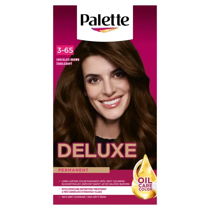 Akce Palette Deluxe barva na vlasy Čokoládový 3-65