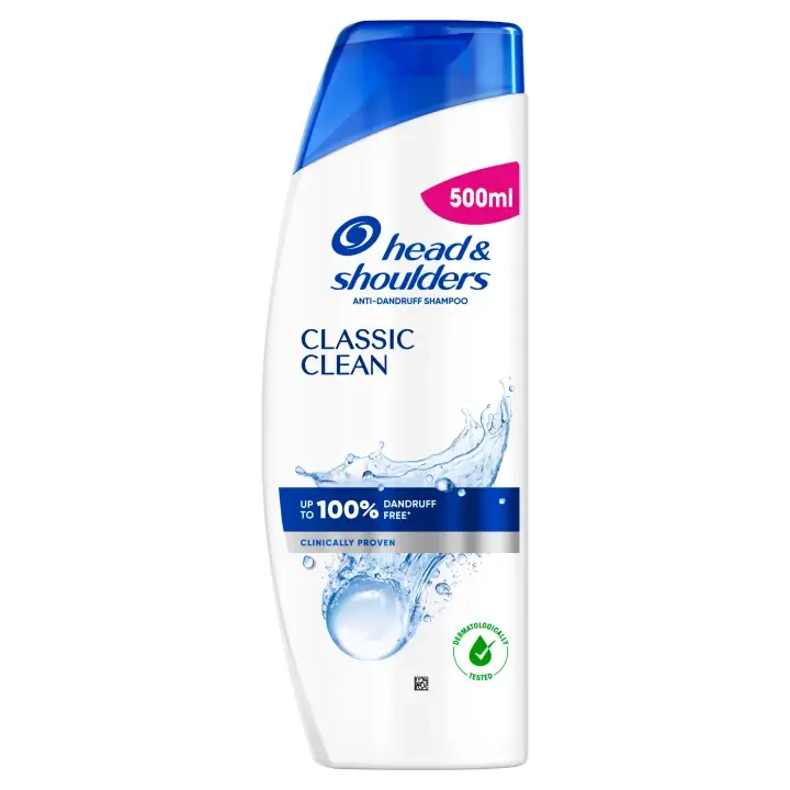 Head & Shoulders Classic Clean Šampon proti lupům 500 ml Ihned K Objednání