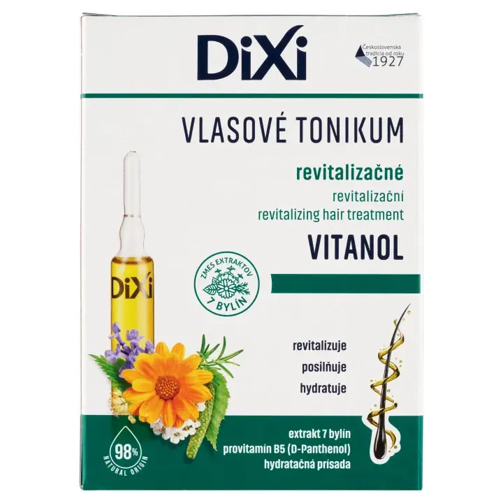 Vysoce Kvalitní Dixi Vitanol revitalizační vlasové tonikum 7 x 10ml