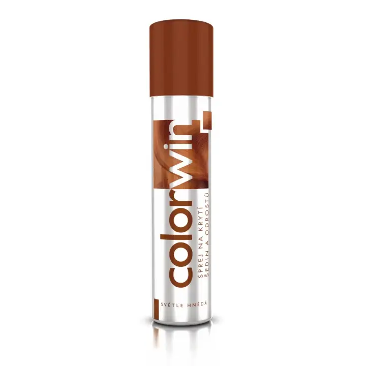 Colorwin sprej na krytí šedin sv. hnědý 75ml Nová Kolekce