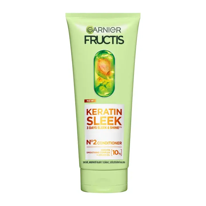 Výprodej Garnier Fructis Keratin Sleek Balzám na vlasy 200 ml