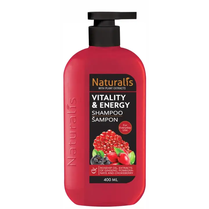 Naturalis Šampon Vitality & Energy 400 ml Odeslání Ihned